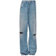 5-Pocket Jeans MM6 Maison Margiela , Blue , Dames