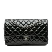 Pre-owned Leather chanel-bags Chanel Vintage , Black , Dames