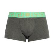 Katoenen boxershorts Versace , Gray , Heren