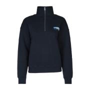 Stijlvolle Sweatshirt voor een Moderne Look Maison Kitsuné , Blue , Da...