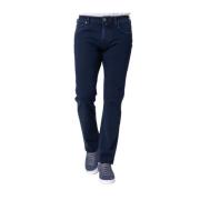 Navy Blue Bard Slim Fit Jeans Jacob Cohën , Blue , Heren