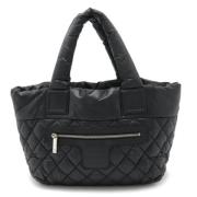 Pre-owned Nylon chanel-bags Chanel Vintage , Black , Dames