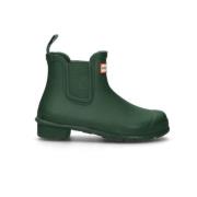 Klassieke Chelsea Boot Hunter , Green , Dames