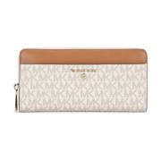 Zak Continental Portemonnee Michael Kors , Beige , Dames