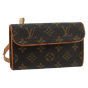 Pre-owned Canvas crossbody-bags Louis Vuitton Vintage , Brown , Dames