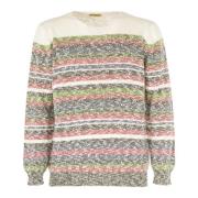 Heren Cashmere Blend Lange Mouw Trui Cashmere Company , Multicolor , H...