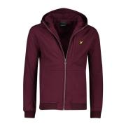 Rode Gevoerde Winterjas Lyle & Scott , Red , Heren