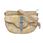 Pre-owned Canvas shoulder-bags Fendi Vintage , Multicolor , Dames