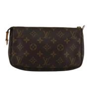 Pre-owned Canvas louis-vuitton-bags Louis Vuitton Vintage , Brown , Da...