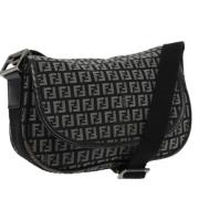 Pre-owned Canvas fendi-bags Fendi Vintage , Black , Dames