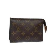 Pre-owned Canvas wallets Louis Vuitton Vintage , Brown , Dames