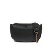 Zwarte Crossbody Tas voor Dames Guess , Black , Dames