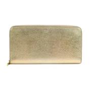 Pre-owned Leather wallets Celine Vintage , Yellow , Dames