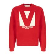 Stijlvolle Sweatshirts voor Mannen en Vrouwen Valentino Garavani , Red...