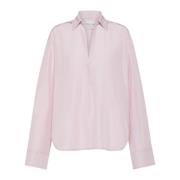 Oester Overhemd 13572 Stijlvol Model Forte Forte , Pink , Dames