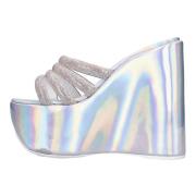 Sandalen Zilver Casadei , Gray , Dames