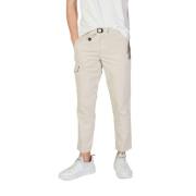 Beige Katoenen Jeans & Broek RefrigiWear , Beige , Heren