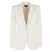 Klassieke Blazer voor Mannen Theory , White , Dames