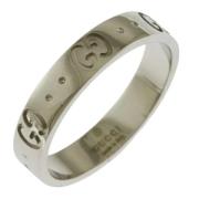 Pre-owned Silver rings Gucci Vintage , Gray , Dames