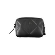 Zwarte Polyester Handtas met Verstelbare Band Calvin Klein , Black , D...