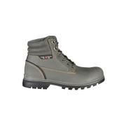 Grijze Veterschoenen met Contrastdetails Carrera , Gray , Heren