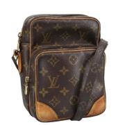 Pre-owned Canvas louis-vuitton-bags Louis Vuitton Vintage , Brown , Da...