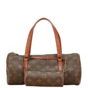 Pre-owned Leather louis-vuitton-bags Louis Vuitton Vintage , Brown , D...