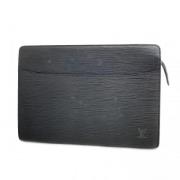 Pre-owned Fabric clutches Louis Vuitton Vintage , Black , Dames