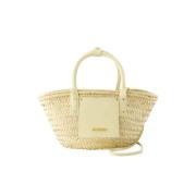 Fabric handbags Jacquemus , Beige , Dames