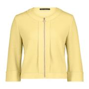 Moderne Blazerjas met 3/4 Mouwen Betty Barclay , Yellow , Dames