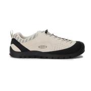 Witte Suède Sneakers met Snelle Veters Keen , Beige , Heren