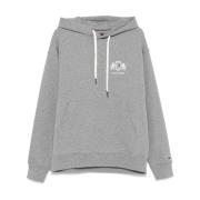 Grijze hoodie met zak Tommy Hilfiger , Gray , Heren