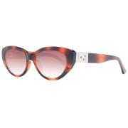 Stijlvolle zonnebril met model Gu7849 Guess , Brown , Dames