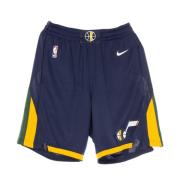 Utah Jazz Basketbalshorts Nike , Blue , Heren