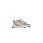 Metallic Sneaker met Verwijderbare Zool Via Vai , Gray , Dames