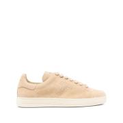 Beige Vetersneakers Tom Ford , Beige , Heren