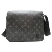 Pre-owned Canvas louis-vuitton-bags Louis Vuitton Vintage , Black , Da...