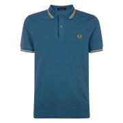 Twin Tipped Shirt Fred Perry , Blue , Heren