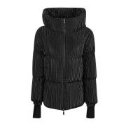 Zwarte Gewatteerde Winterjas Vrouwen Herno , Black , Dames