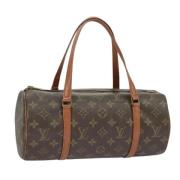 Pre-owned Canvas louis-vuitton-bags Louis Vuitton Vintage , Brown , Da...