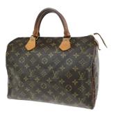 Pre-owned Canvas louis-vuitton-bags Louis Vuitton Vintage , Brown , Da...