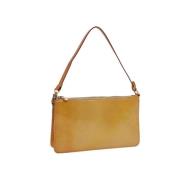 Pre-owned Canvas clutches Louis Vuitton Vintage , Beige , Dames