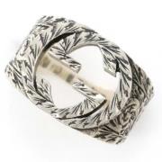 Pre-owned Silver rings Gucci Vintage , Gray , Dames