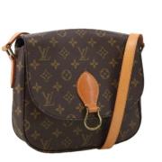 Pre-owned Canvas louis-vuitton-bags Louis Vuitton Vintage , Brown , Da...