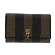 Pre-owned Canvas wallets Fendi Vintage , Brown , Dames