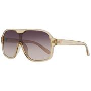 Bruine Dames Mono Lens Zonnebril Guess , Brown , Dames