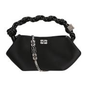 Handtas met schouderband Ganni , Black , Dames