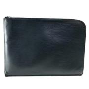 Pre-owned Leather louis-vuitton-bags Louis Vuitton Vintage , Black , D...