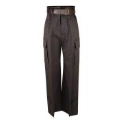 Elegante Broek met Pantalon Detail Saint Laurent , Gray , Dames