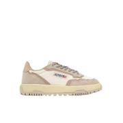 Mesh en Suède Sneakers Autry , Beige , Heren